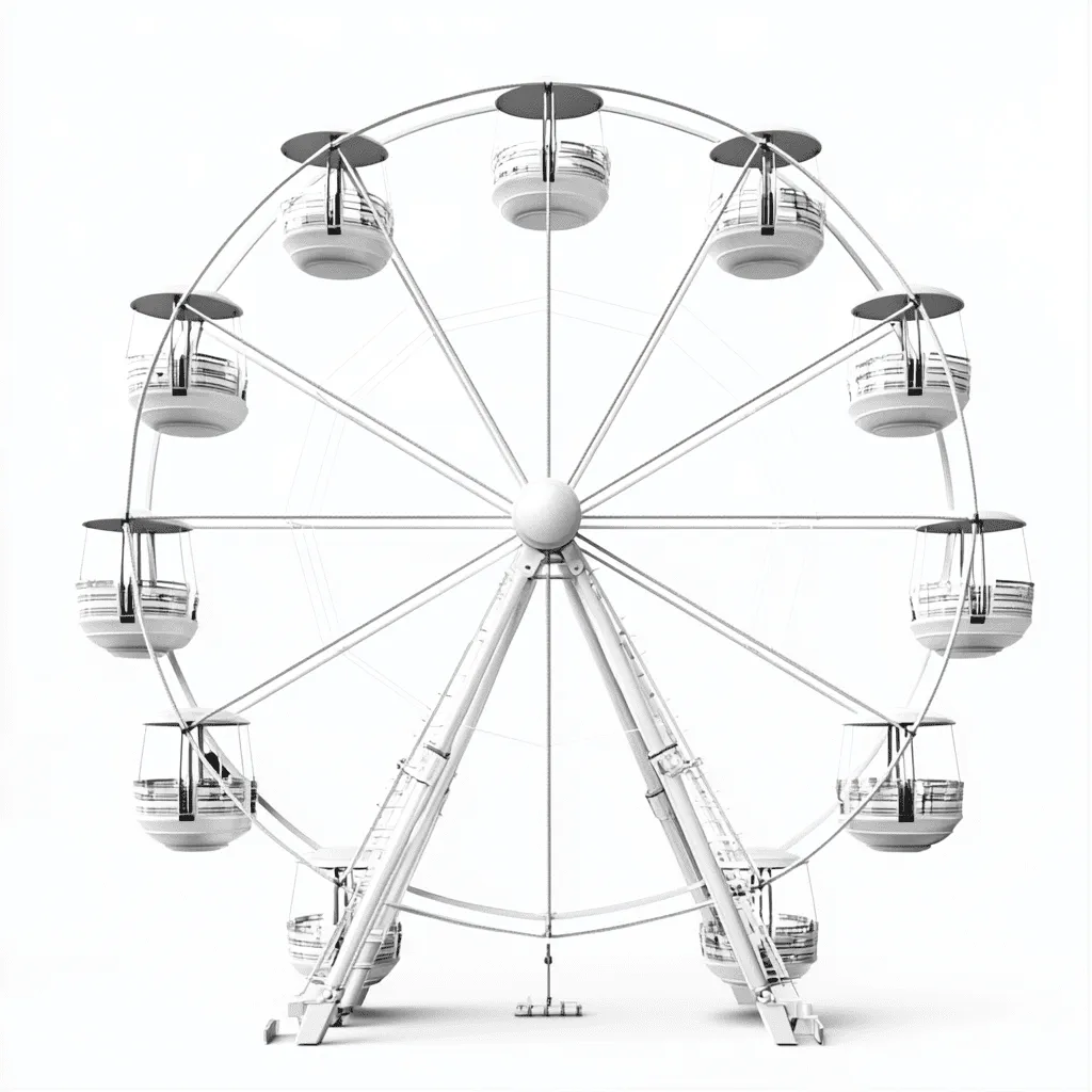 Ferris-wheel 3D model
